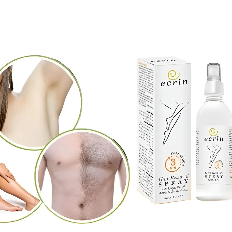 Ecrin - Hair Removal Spray For Men and Women | 100% Original Quick Hair Removal Spray.