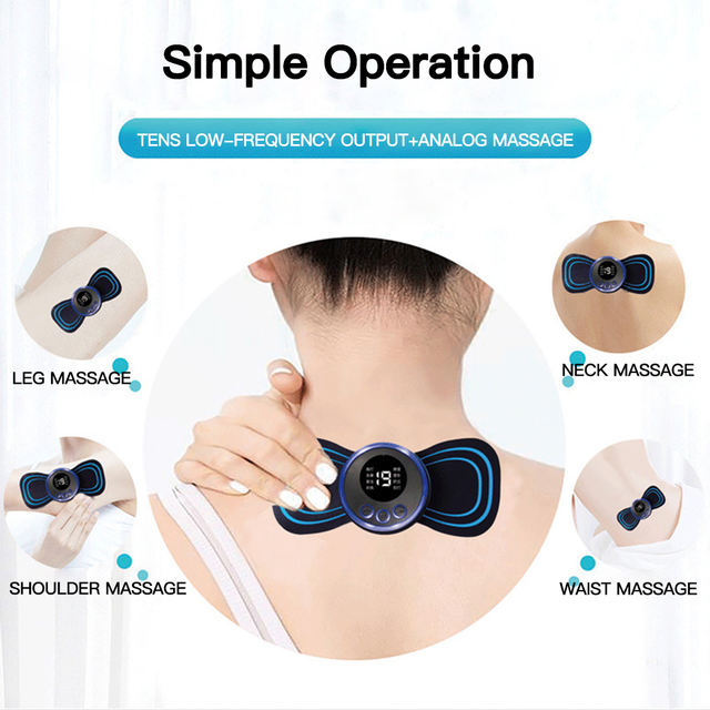 Massager Plus (2 In 1 Offer) Pack Of 2 Massagers Mini Massager -foot Massager
