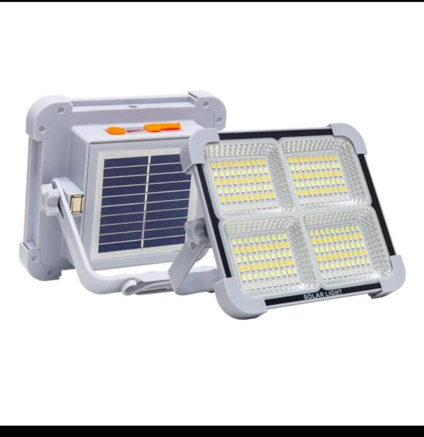 15000 MAH SOLOR POWER BANK WITH 200WATT LED Solar Work Light with 4 Modes, Waterproof Portable Solar Power Outdoor Working Light