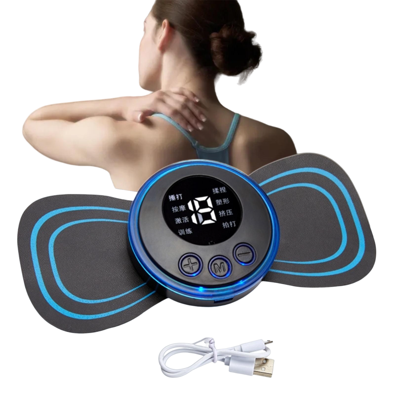 Massager Plus (2 In 1 Offer) Pack Of 2 Massagers Mini Massager -foot Massager